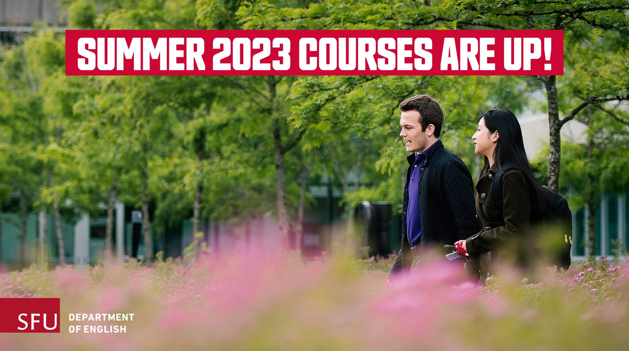 SFU English Department on Twitter "Our undergraduate summer 2023