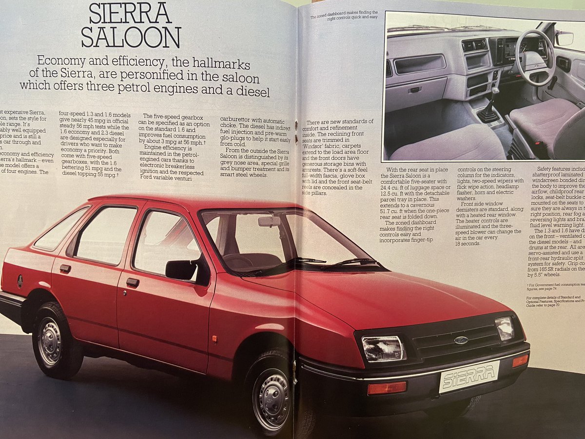 It’s Ford Friday! 

In todays episode we look at the 

Ford Sierra  a 1983 brochure review 

Including base model loveliness!

Link in bio - appreciate all your support - Thank you 🙏 

#FordFriday #ford #fordsierra #carbrochures #carbrochure #weirdcartwitter 
#cartwitter