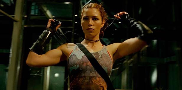 Happy birthday to Jessica Biel, who portrayed vampire slayer Abigail Whistler in \Blade: Trinity.\ 