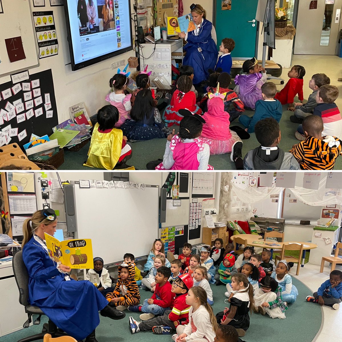 Foxfield EYFS Chestnut (@foxfldchestnut) on Twitter photo To celebrate our joy for reading on world book day, the reception teachers read a story to the other reception classes. It was great to share our stories and see the enjoyment of books across the year group <a href="/FoxfldWalnut/">Foxfield EYFS Walnut</a> <a href="/FoxfieldMaple/">Foxfield Maple Class</a> To celebrate our joy for reading on world book day, the reception teachers read a story to the other reception classes. It was great to share our stories and see the enjoyment of books across the year group <a href="/FoxfldWalnut/">Foxfield EYFS Walnut</a> <a href="/FoxfieldMaple/">Foxfield Maple Class</a>