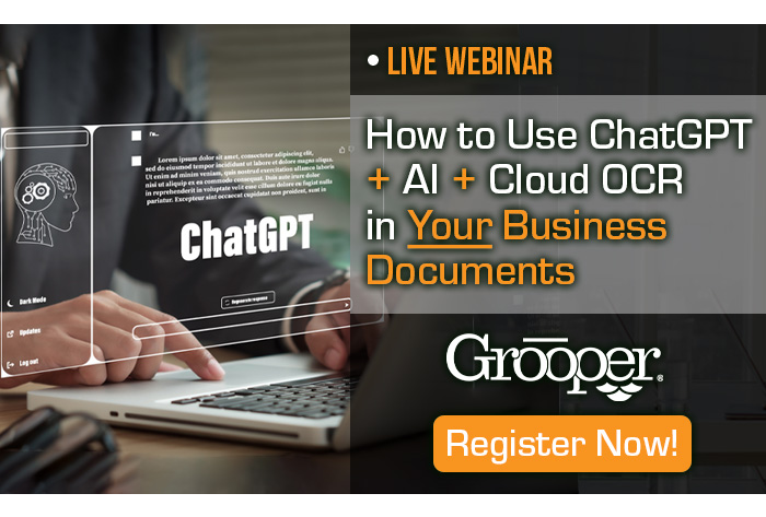 We’ve used #AI to aid document / data extraction for decades. We’re hosting a webinar to show you how AI can get better data from your documents:

#technology #grooper #cloud #automation #innovation #chatgpt
hubs.ly/Q01F0csC0