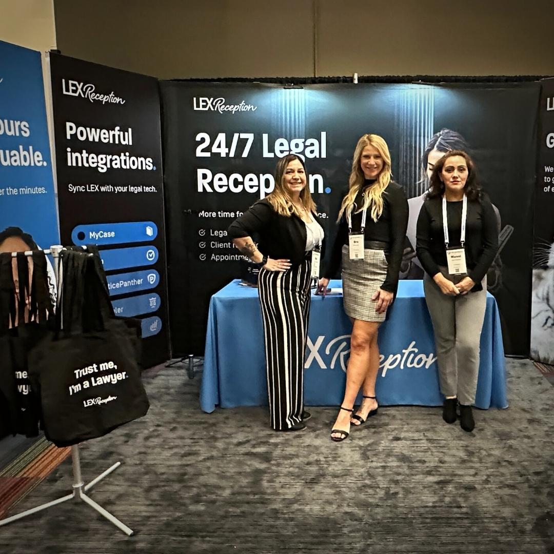 Come meet Team LEX at the <a href="/ABATECHSHOW/">ABATECHSHOW</a>! We're at #300 and here to talk ➡️
💲 billable hours and having more time
🌞 knowing you're covered during downtime
🎁 the LEX + <a href="/Setmore/">Setmore Appointments</a> + <a href="/LawPay/">8am LawPay</a> solution stack (plus drawing) 
📚 A book signing at 12.15-2pm with <a href="/lawyerist/">Lawyerist</a>
#abatechshow