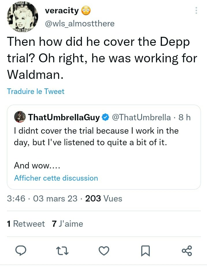 ThatUmbrella's tweet photo. Amber Heard simps are absolute morons. 

I didn't need to get paid by Adam Waldman or Johnny Depp. 

I can monetize the Heard simp stupid enough to make bank. https://t.co/UOfnu3IGxz