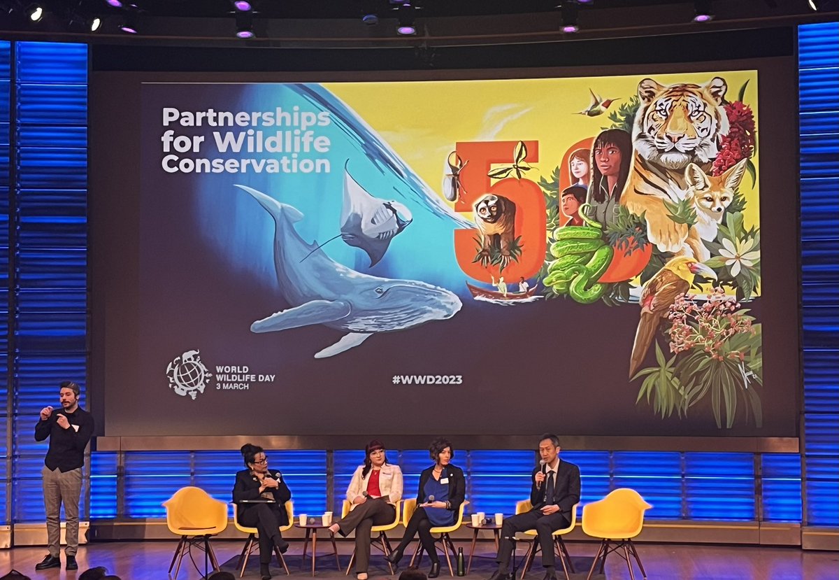 It’s important to have conversations about financing for #conservation on #WorldWildlifeDay 

#RhinoBond #WorldBank #WWD2023