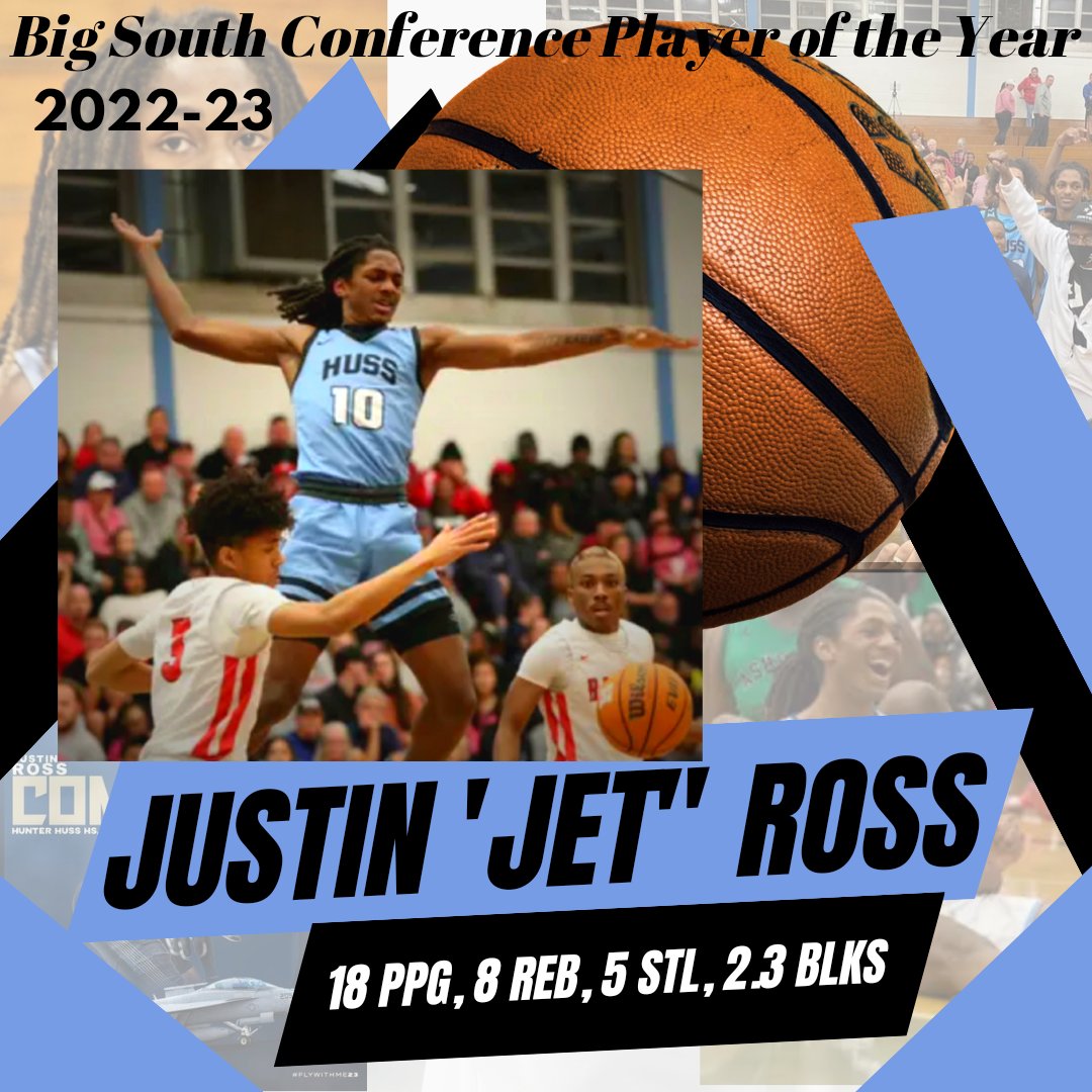 Congrats to <a href="/Jus10Ross_/">Justin Ross</a> for being voted The 2022-23 Big South Conference Player of the Year.  After a dominant season this is well deserved.   <a href="/NavyFB/">Navy Football</a> is getting a special young man!