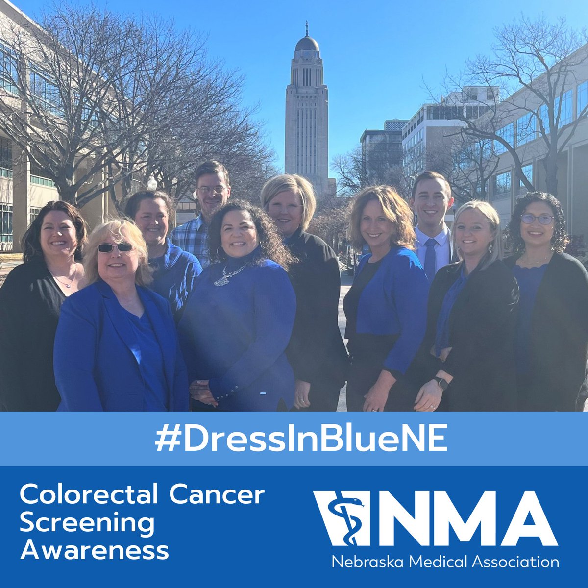 Even though it is one of the most preventable cancers, colorectal cancer is the second leading cause of cancer deaths in men and women combined in Nebraska. Learn more: bit.ly/3DsB51z #FightBackNE #ColorectalCancerAwareness #ColorectalCancer#dressInBlueNE