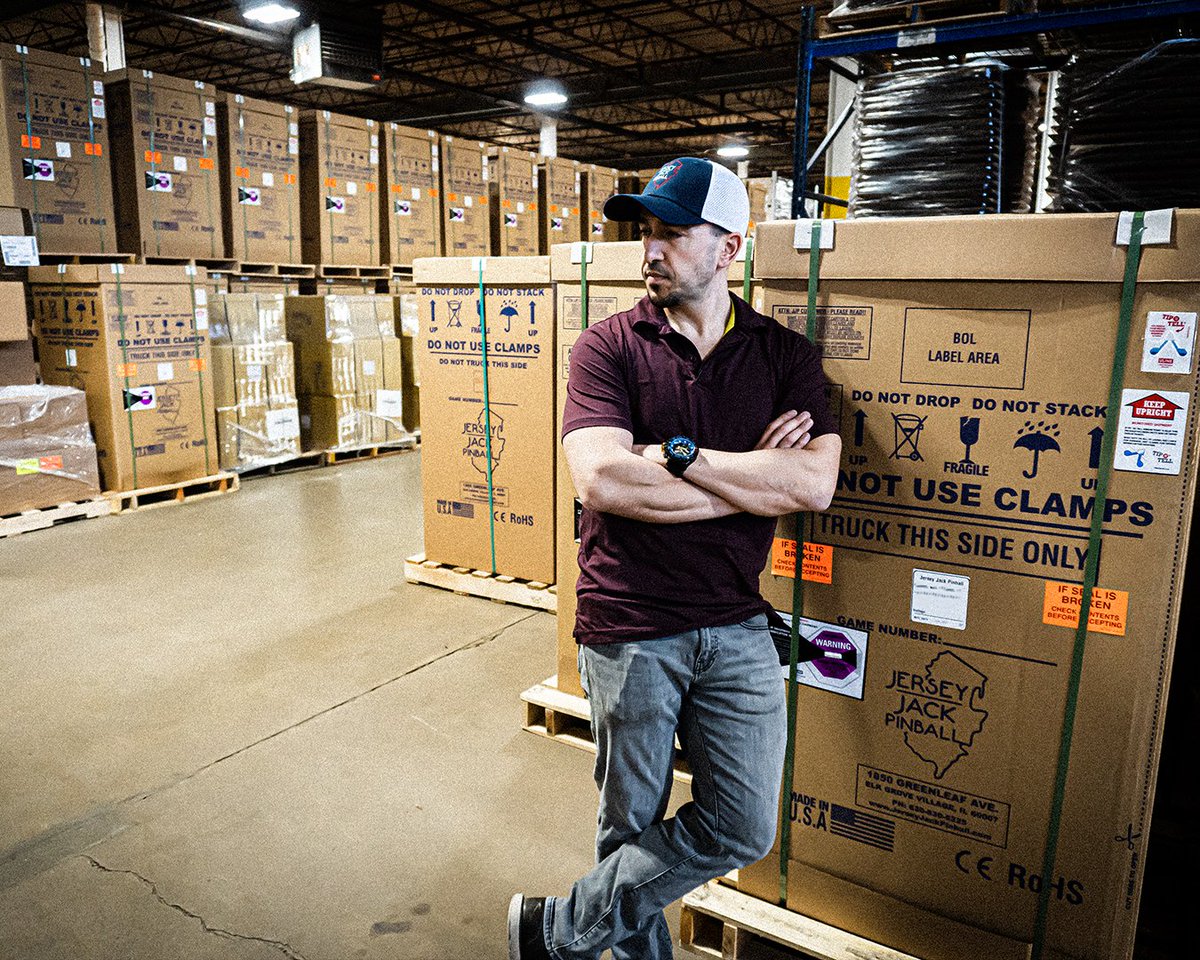 Our newest game will be revealed on Tuesday, March 7th at 12:00 noon EST!  With games in box and ready to ship, it's going to be an amazing day.

Are you ready to join the family?

#jerseyjackpinball