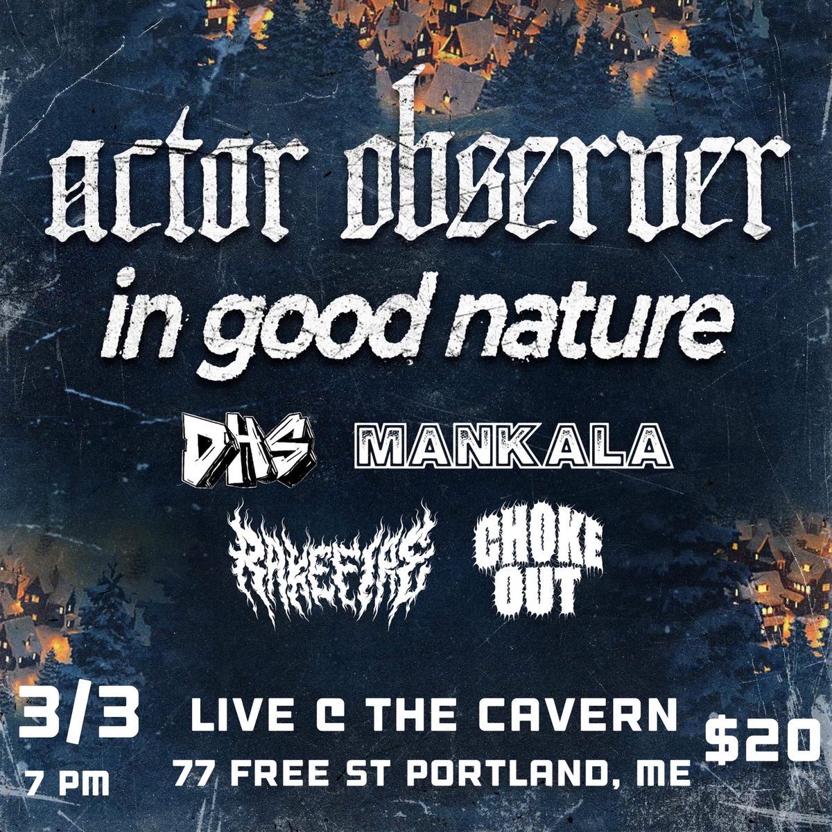 Jersey was a blast. We’re at Free Street in Portland, ME tonight. 📸: @connorleni