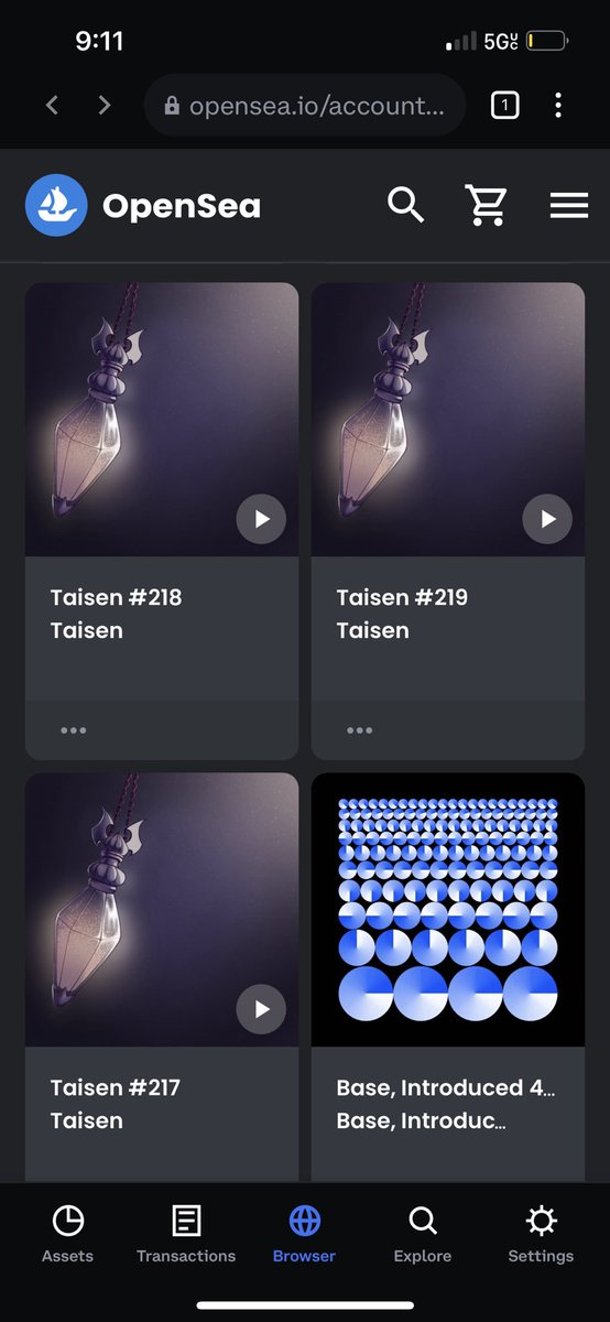 I just minted <a href="/TaisenNFT/">Taisen | Mint is live</a> I can’t wait for the reveal tomorrow 🔥⚔️⛩️