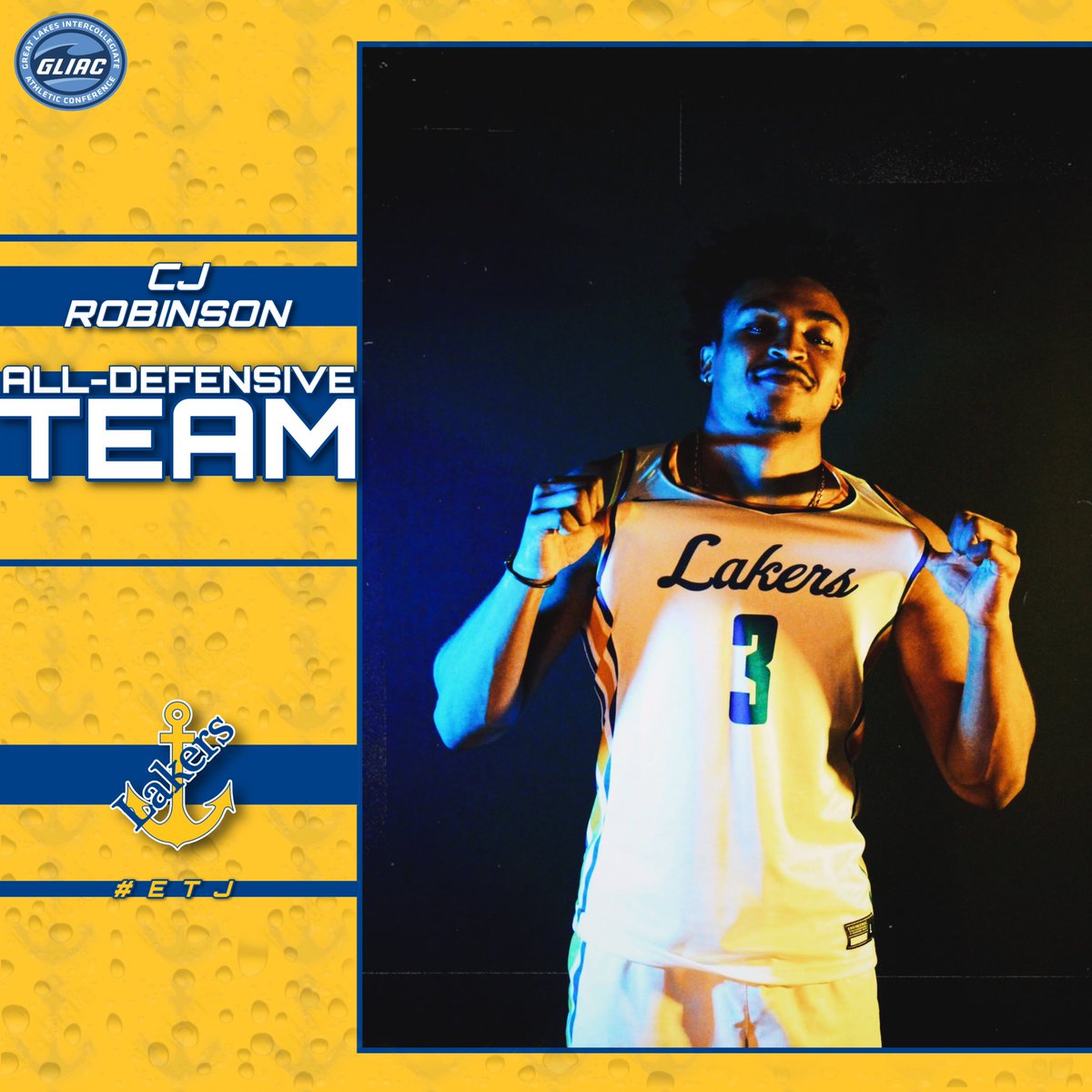 LSSU Men's Basketball (@lakestatembb) on Twitter photo We had 3️⃣ Lakers earn All-GLIAC honors this year:
Caden Ebeling: First Team
Kemon Bassett: First Team
CJ Robinson: All-Defensive Team
Hard work pays off- Congratulations!  Follow the link for more info ⬇️
lssulakers.com/sports/m-baskb… We had 3️⃣ Lakers earn All-GLIAC honors this year:
Caden Ebeling: First Team
Kemon Bassett: First Team
CJ Robinson: All-Defensive Team
Hard work pays off- Congratulations!  Follow the link for more info ⬇️
lssulakers.com/sports/m-baskb…