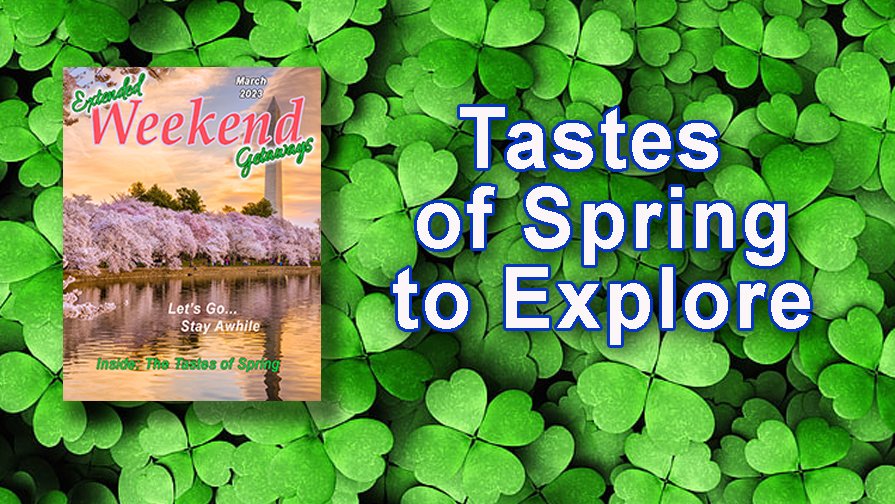 ExtWkdGetaways's tweet image. Spring is almost here... We can see it, we can feel it... We can taste it! Let&apos;s plan that next weekend getaway and welcome it. extendedweekendgetaways.com/march-2023-iss…