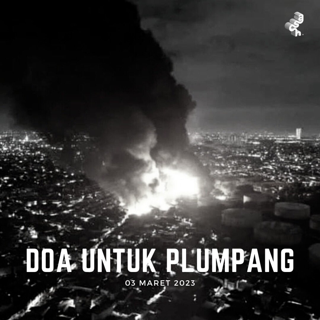 Turut berduka. Mari kita doakan untuk saudara-saudara kita di Plumpang, Jakarta Utara. Semoga masyarakat sekitar diberikan keselamatan dan kekuatan 🤲🏻

#PrayForPlumpang