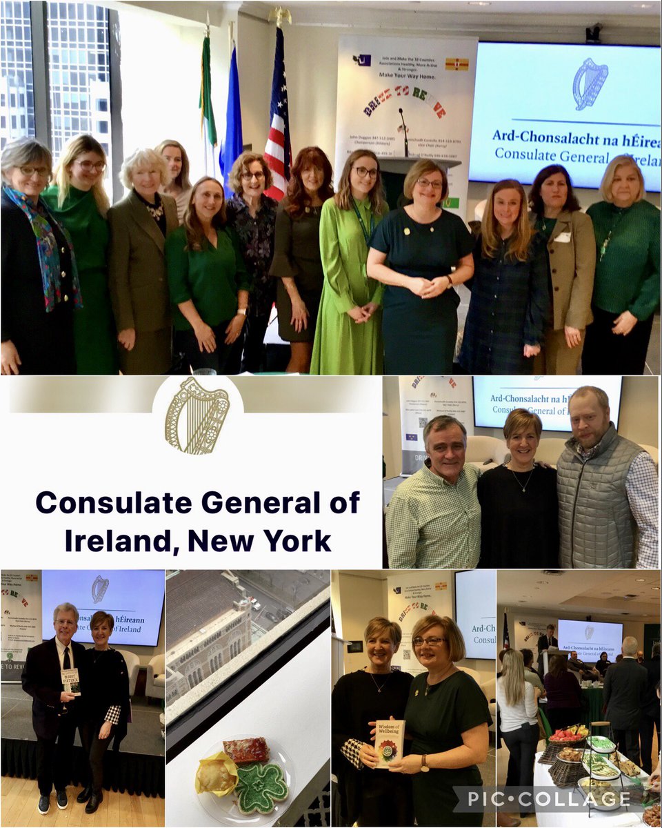 @IrelandinNY @IrishBusinessNY @WomenAmbitionNY @CGNYIreland Thank you @IrelandinNY @CGNYIreland for a lovely #FirstFriday  gathering and the shoutout to #WomensHistoryMonth2023 - the 17th Floor was full of them!