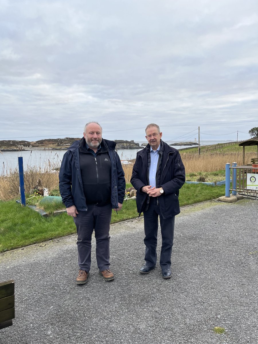 Cllr Gerry King and myself on Inishbofin today for a round if meetings. Still a lot if work to be done for islands ⁦@Galwaybayfmnews⁩ ⁦@RTERnaG⁩ ⁦@CTribune⁩