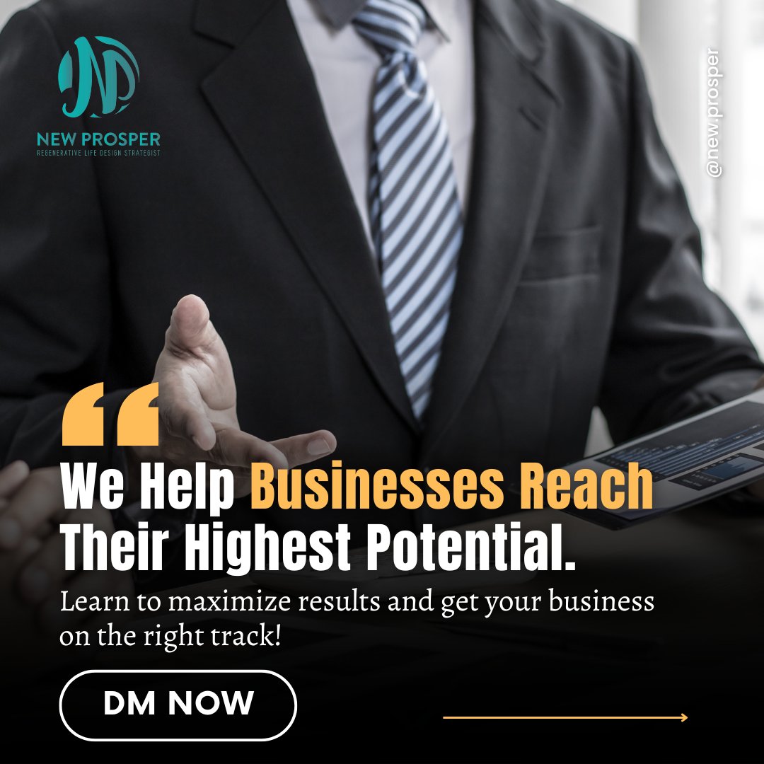 Mike Wird (@mikewirdthe33rd) on Twitter photo We help businesses reach their highest potential. Learn to maximize results and get your business on the right track!
Get started today with our business and investment consultation.
๐ mike@newprosperlife.com
๐ฒ (720) 674-7491
#businessconsulting #investing #generationalwealth We help businesses reach their highest potential. Learn to maximize results and get your business on the right track!
Get started today with our business and investment consultation.
๐ mike@newprosperlife.com
๐ฒ (720) 674-7491
#businessconsulting #investing #generationalwealth