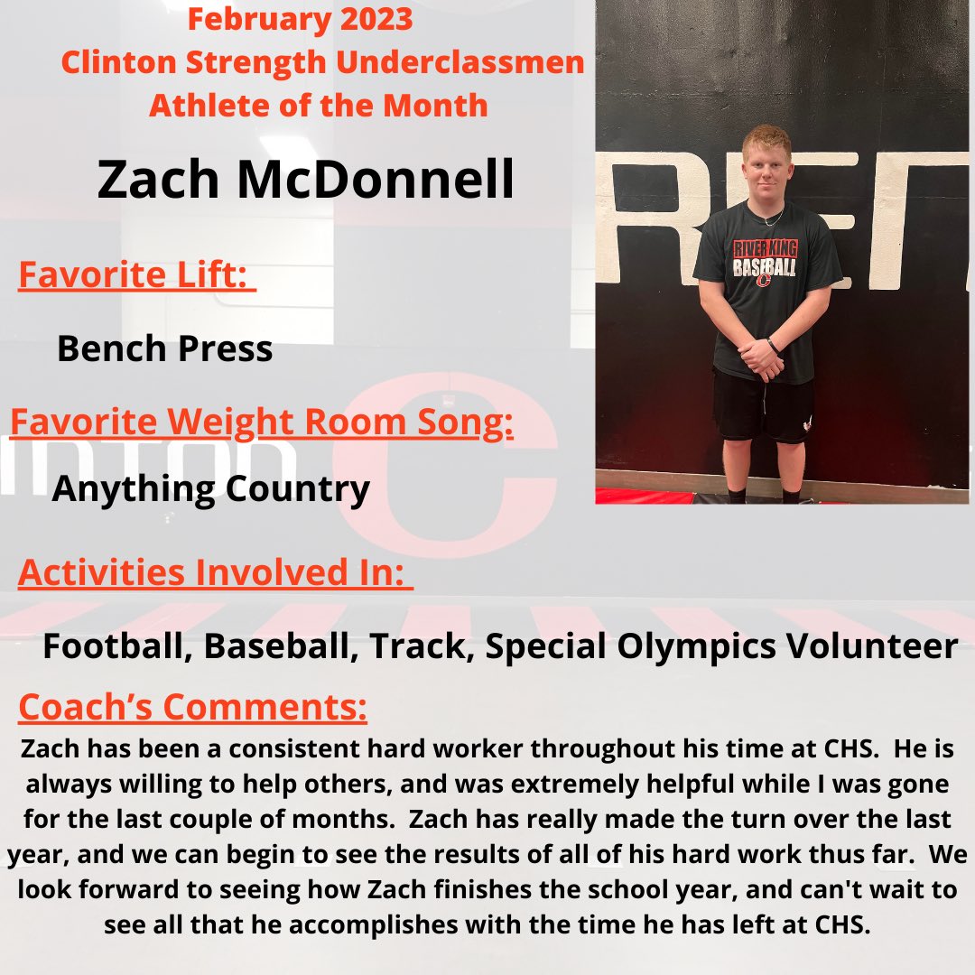 Congrats to our February Lifters of the Month!