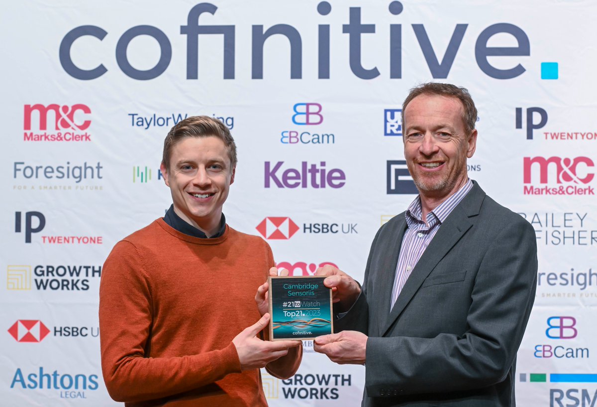 We are delighted to have been awarded the @cofinitive Top21.2023 award at last night's event. 
 Well done all to all the other winners and a BIG thanks to the organisers, judges and sponsors who made this all possible.  bit.ly/3IJEz1D
#21towatch #Awards #RADAR