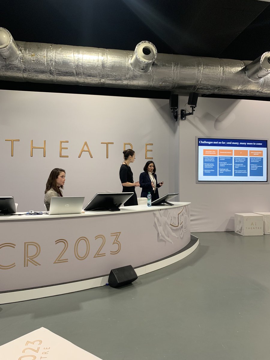Great to see member of ⁦<a href="/RCRadiologists/">The Royal College of Radiologists</a>⁩ AI working group @SusieShels testing AI tools as service evaluation, staff attitudes and challenges of implementation of AI apps in the NHS ⁦<a href="/NIHRresearch/">National Institute for Health and Care Research</a>⁩