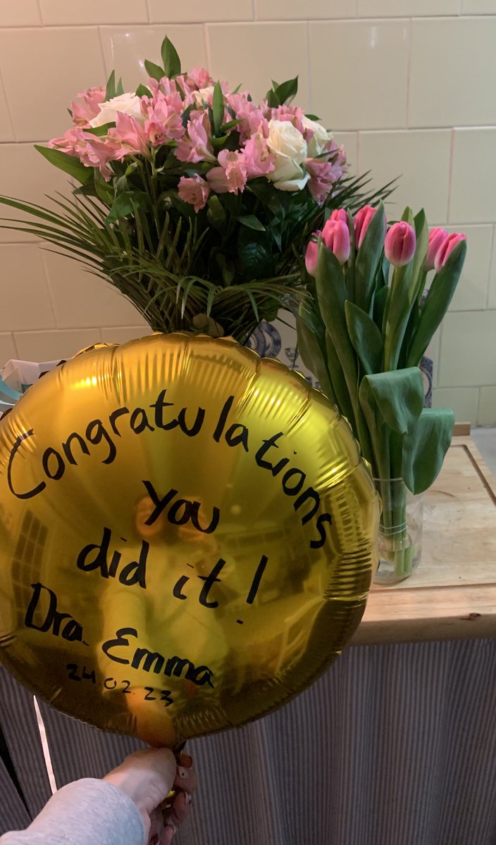 A week late, but still can’t believe it: I’m finally a doctor 🥳
