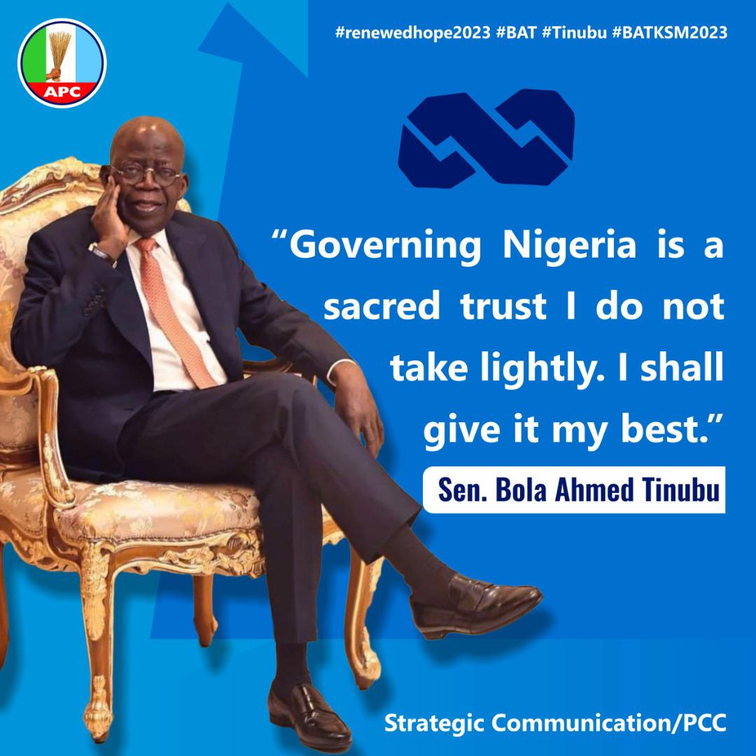 Sunnyside_bose's tweet photo. The sure mandate.. . 
#AsiwajuForAll https://t.co/hJQ0D6hw5p
