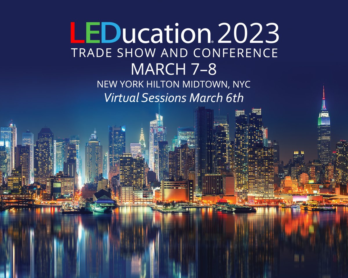 Traxon_ecue's tweet photo. Don’t miss us next week at LEDucation! We can't wait to show you the new product we will have on display at Booth AH 2905. See you there!
#traxonecue #traxon #ecue #leducation #newyork #lightinginnovation #lightingevents #dynamiclighting #leducationnyc @LEDucationNYC https://t.co/36k8corG4E