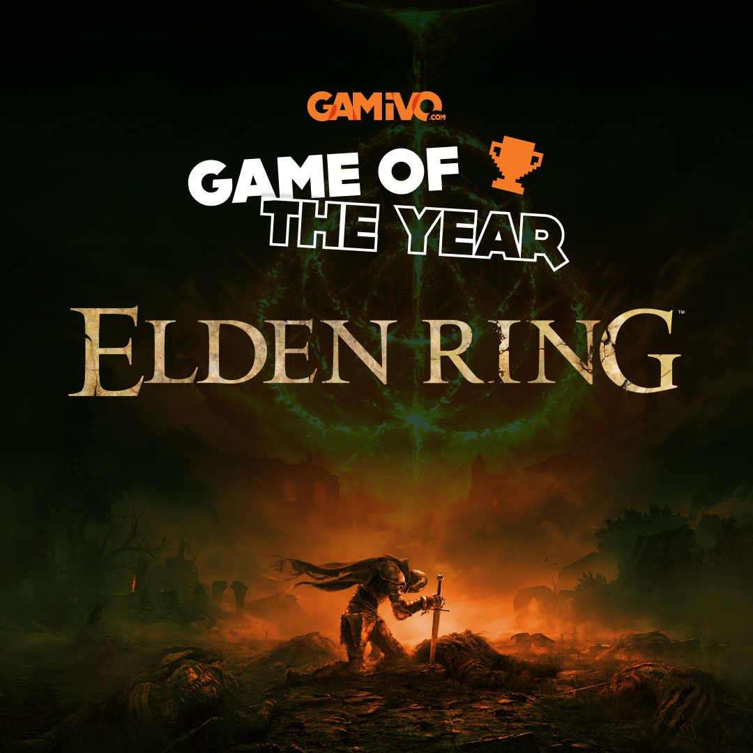 You have decided! The GAMIVO Game of the Year crown goes to 👑 Elden Ring🎺 

It means that in our new giveaway, you may win three copies of FromSoftware's latest hit. Join now and fight for your ticket to the Lands Between! 🗡gvo.deals/EldenRingGivea…

#GAMIVO #EldenRing