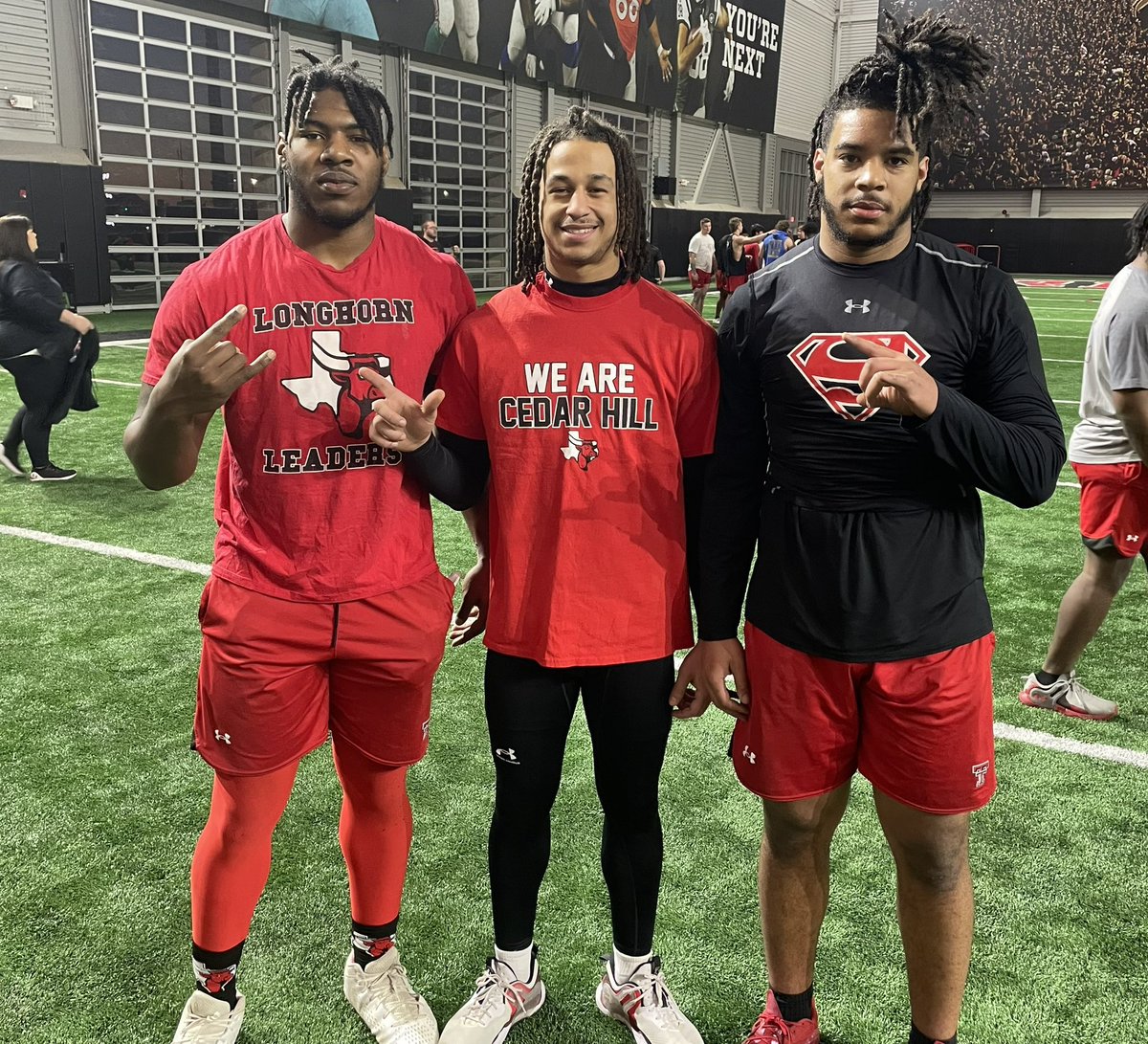 Couple of our alumni’s down at <a href="/TexasTechFB/">Texas Tech Football</a> representing the brand. 📸: <a href="/JoeyMcGuireTTU/">Joey McGuire 🌵</a>