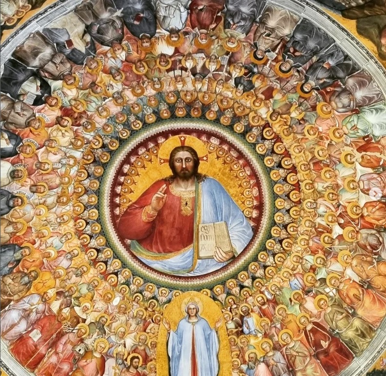 TurismoVeneto's tweet photo. La cupola del battistero di Giusto de’Menabuoi👨‍🎨 a #Padova é parte del ciclo di affreschi Patrimonio dell’Umanità  🏛 Un tesoro diffuso tra chiese e palazzi della #UrbisPicta

Trovali tutti 👀 https://t.co/6fngPTM9IL

#VisitVeneto #UNESCO

📸Foto IG giulio.diamante072 https://t.co/viZSwvrGml