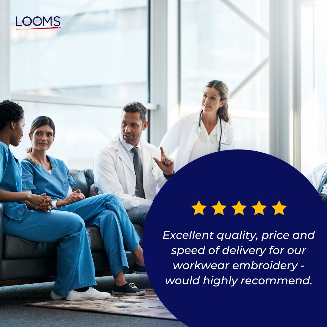 Happy clients are the heart of our business! 💯 Whether you need uniforms for your restaurant, healthcare facility, or supermarket, we've got you covered. Send us a message to see how we can help you 📩

#loomsuk #workuniform #personalisedclothing #personaliseduk #ukbusiness
