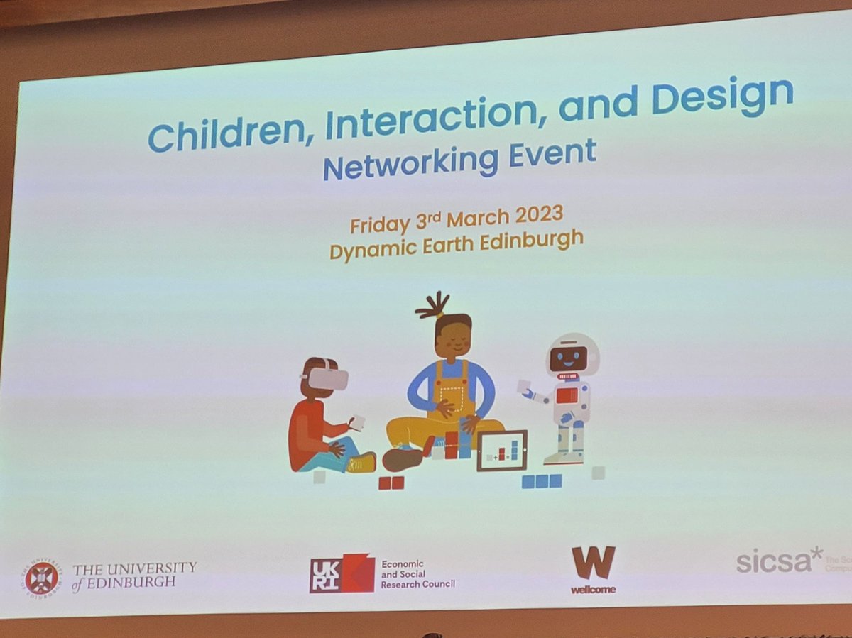 EMScougal's tweet image. Having a great day at the Children, Interaction, and Design networking event in Edinburgh today. Lots of helpful and motivating discussion about ways of meaningfully involving children of all abilities in research &amp;amp; design, and about their rights. #HCI #ParticipatoryDesign