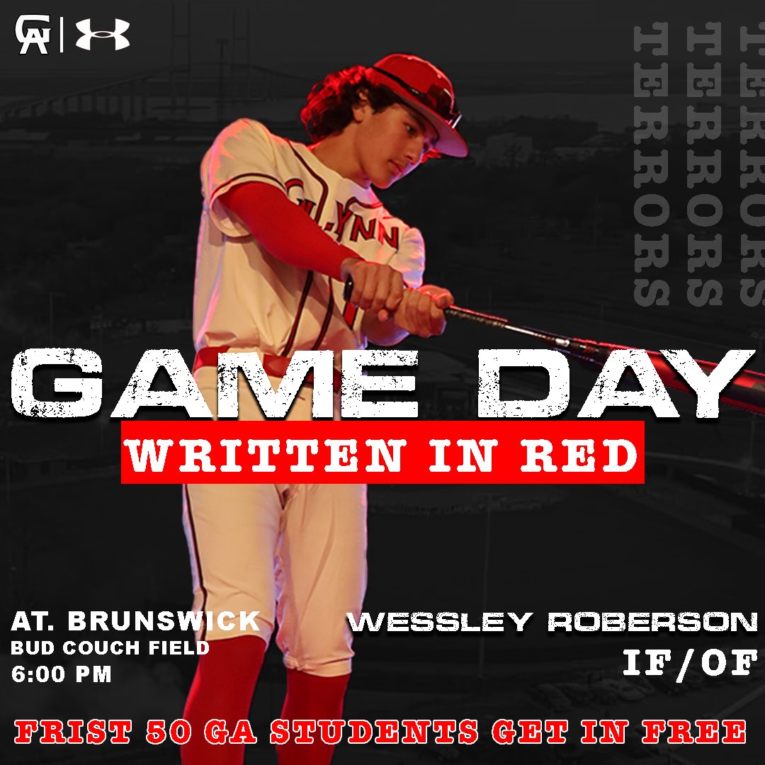 GATerrorPack's tweet image. CITY CHAMPIONSHIP GAME THREE 

#writteninred #DSD 

👹⚾️