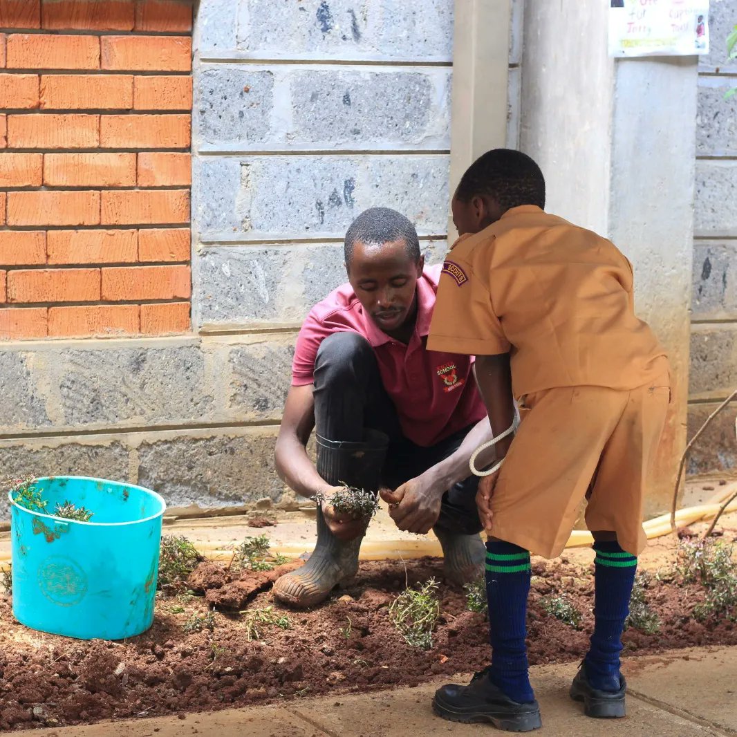 KiotaSchool's tweet photo. Our 2023 theme  is Lets' go green' 
- Let us encourage our community to reduce, reuse, and recycle. 
- Let us educate the community around us on the benefits and importance of sustainability. 
- Let us promote green living. 
#Kiotalife #Kiotacommunity #WorldChangers #LetsGoGreen https://t.co/TQnGmrV0wG