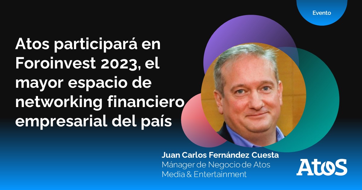 🗣️ Nuestro compañero <a href="/jcfcuesta/">Juan Carlos Cuesta</a>, participará el 8/03 a las 17:00h en una mesa redonda sobre la transformación digital y el futuro de los negocios y los deportes en el marco de <a href="/Forinvest/">Forinvest</a>
¡No te lo pierdas!👉 forinvest.feriavalencia.com/innovation-and…
#sportstech #AtosNewMedia #DigitalTransformation