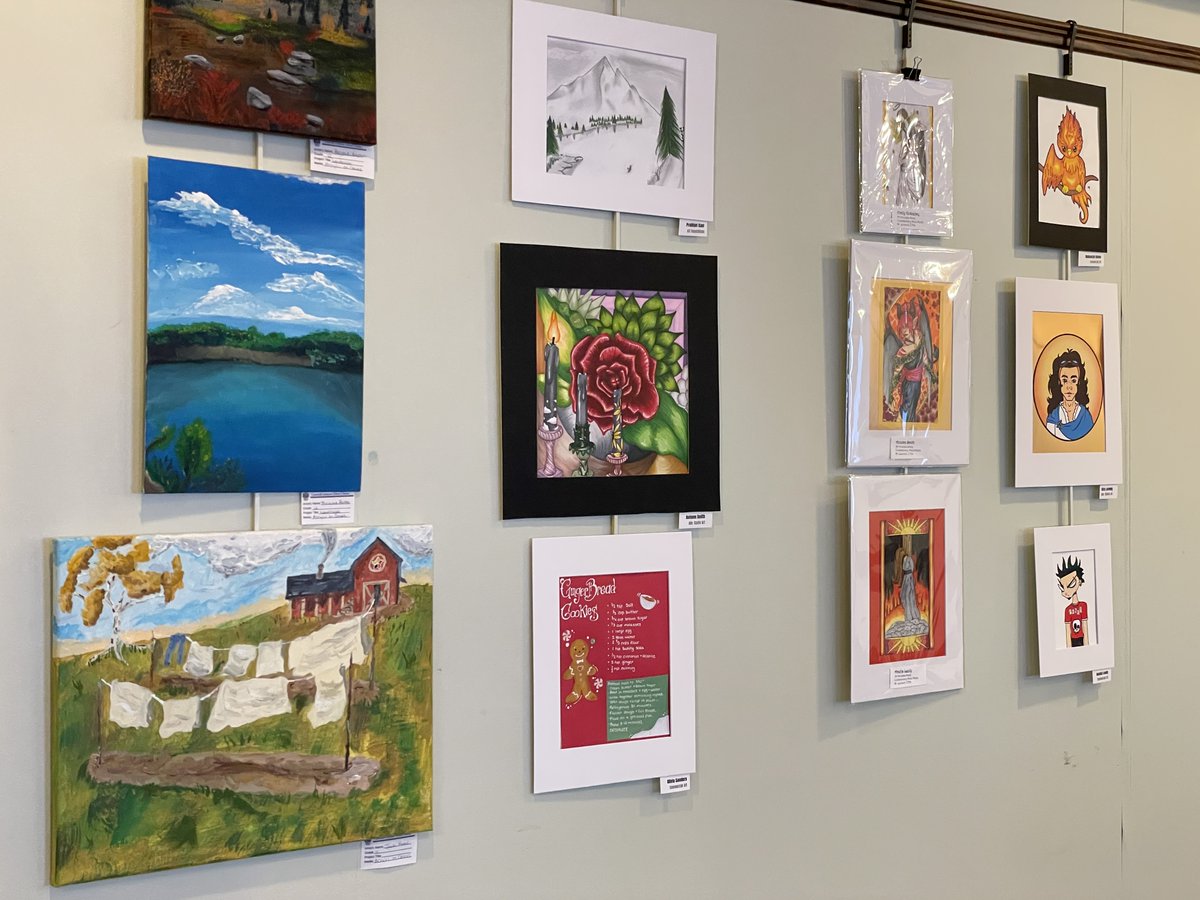 First Friday Art Show opens tonight at the Lebanon Council on the Arts Building from 5pm-8pm.  Come and see the amazing work from students throughout the Cornwall-Lebanon School District! #falconpride #creativitymatters #celebratethearts