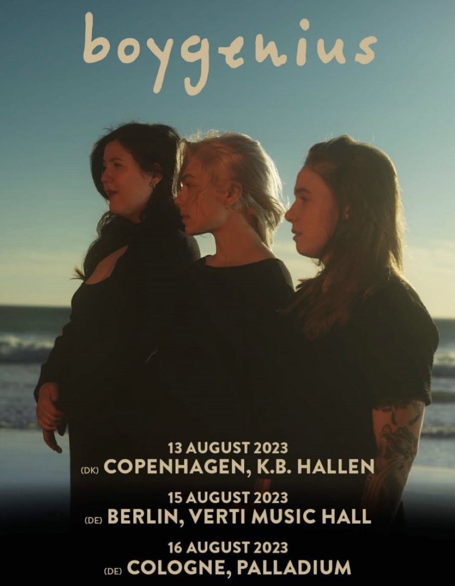 phoebe daily on Twitter "boygenius will be taking their tour to