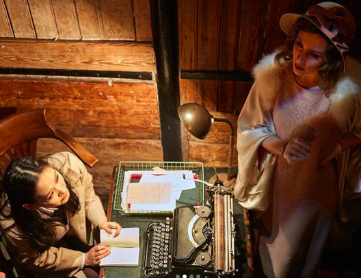 Lovely to see <a href="/mogster/">mogster</a> in the audience last night - Hope you enjoyed the immersive chaos that is <a href="/PBtherise/">Peaky Blinders The Rise</a> !