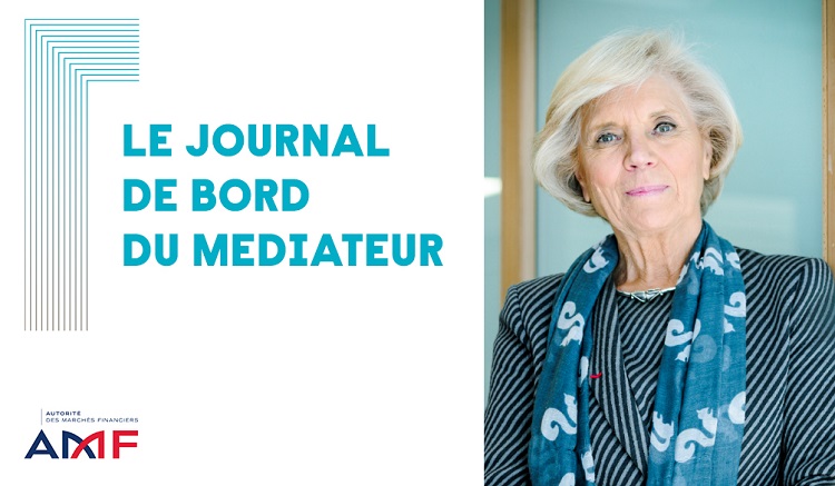 AMF_actu's tweet image. [#Mediation] Ce mois-ci, le Journal de bord du médiateur décrypte le cas d’un ordre de vente refusé sur un fonds indiciel coté américain #ETF souscrit avant l’entrée en application du règlement #PRIIPs  ➡️ cutt.ly/C8QJ1J8 
#Epargne