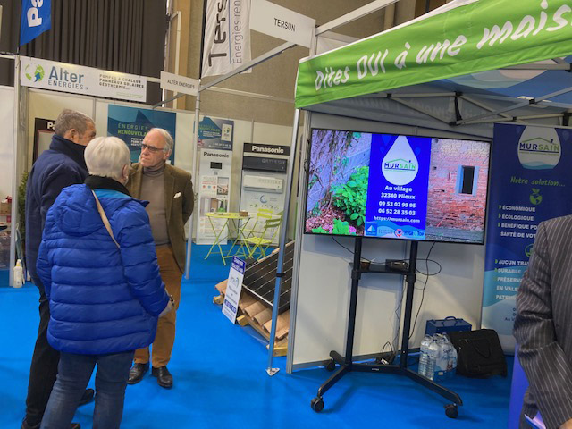 D2com1's tweet image. Belle fréquentation pour Mursain sur le salon de l’Habitat de Villeneuve sur Lot. 
Beaucoup d’intérêt pour la solution Mursain.
Venez nous rendre visite !!!
#humidité #maison #maisonsaine #lotetgaronne47 #gers