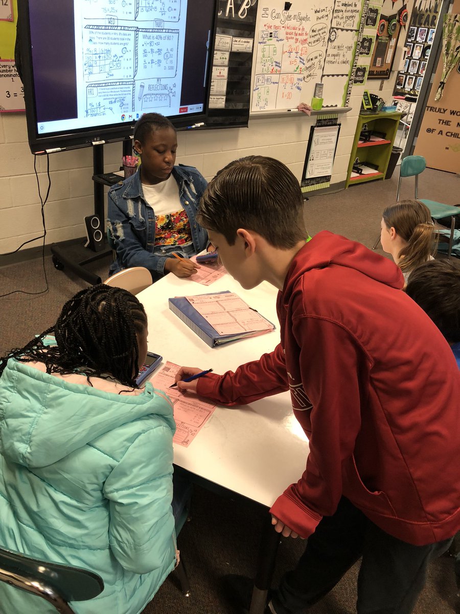 Friday morning peer tutoring 🥰 <a href="/HollyRidgeMS/">HRMS</a> #🫶thesekids