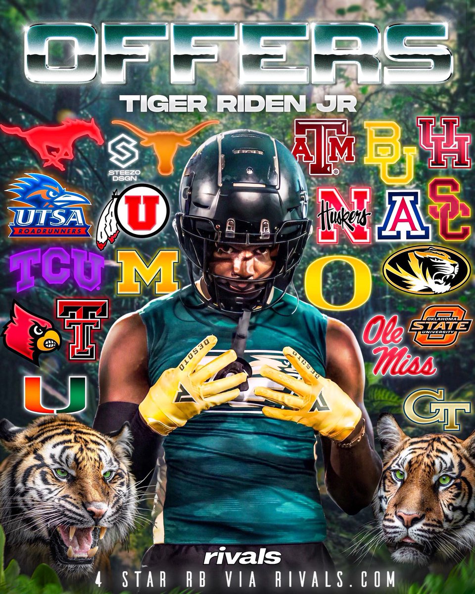 riden_jr's tweet photo. Blessed🙏🏾 @FootballDesoto @CoachSweeny https://t.co/UuIYOoe5Vr
