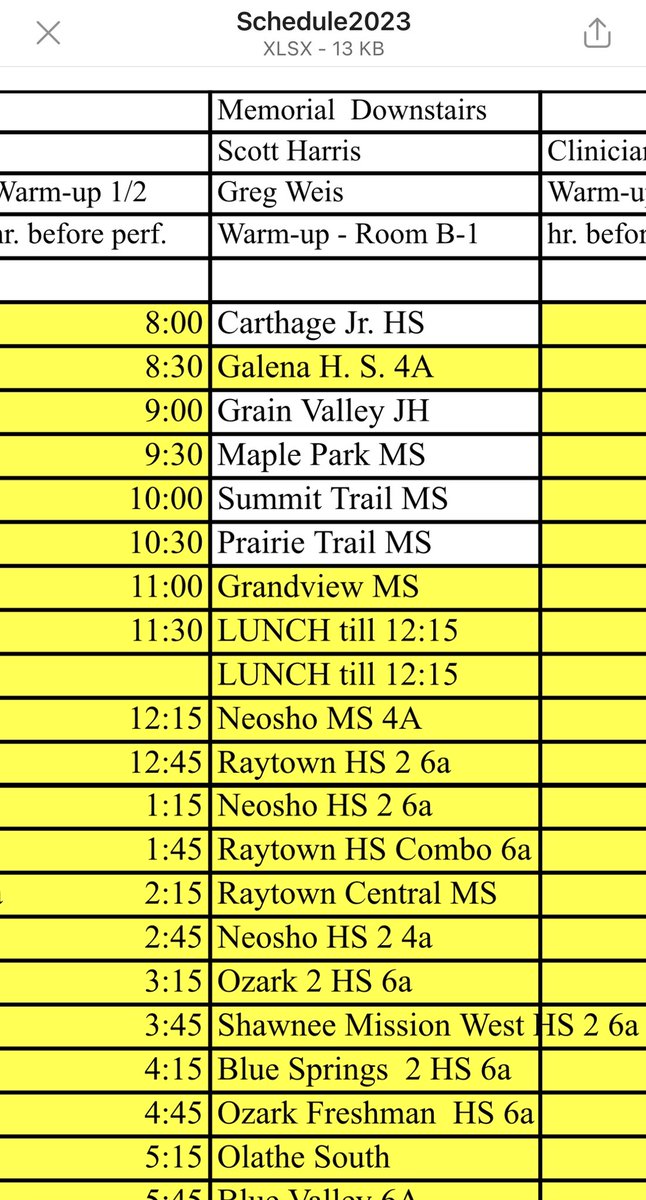 Maple Park Band tweet media