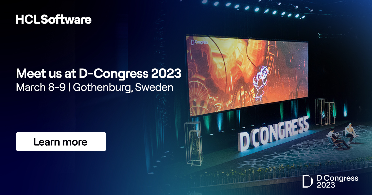 HCLCommerce's tweet photo. It's Friday, and together with our partner @FiweCommerce, we are enthusiastically preparing for next week's big event in Sweden:  The D-Congress event in #Gothenburg on March 8-9.
📧 magnus.jahrl@hcl.com for VIP tickets.
➡️https://t.co/IJH6oU9wh4
➡️https://t.co/c4pT1TMmQ5 https://t.co/jFsw3fuzHw