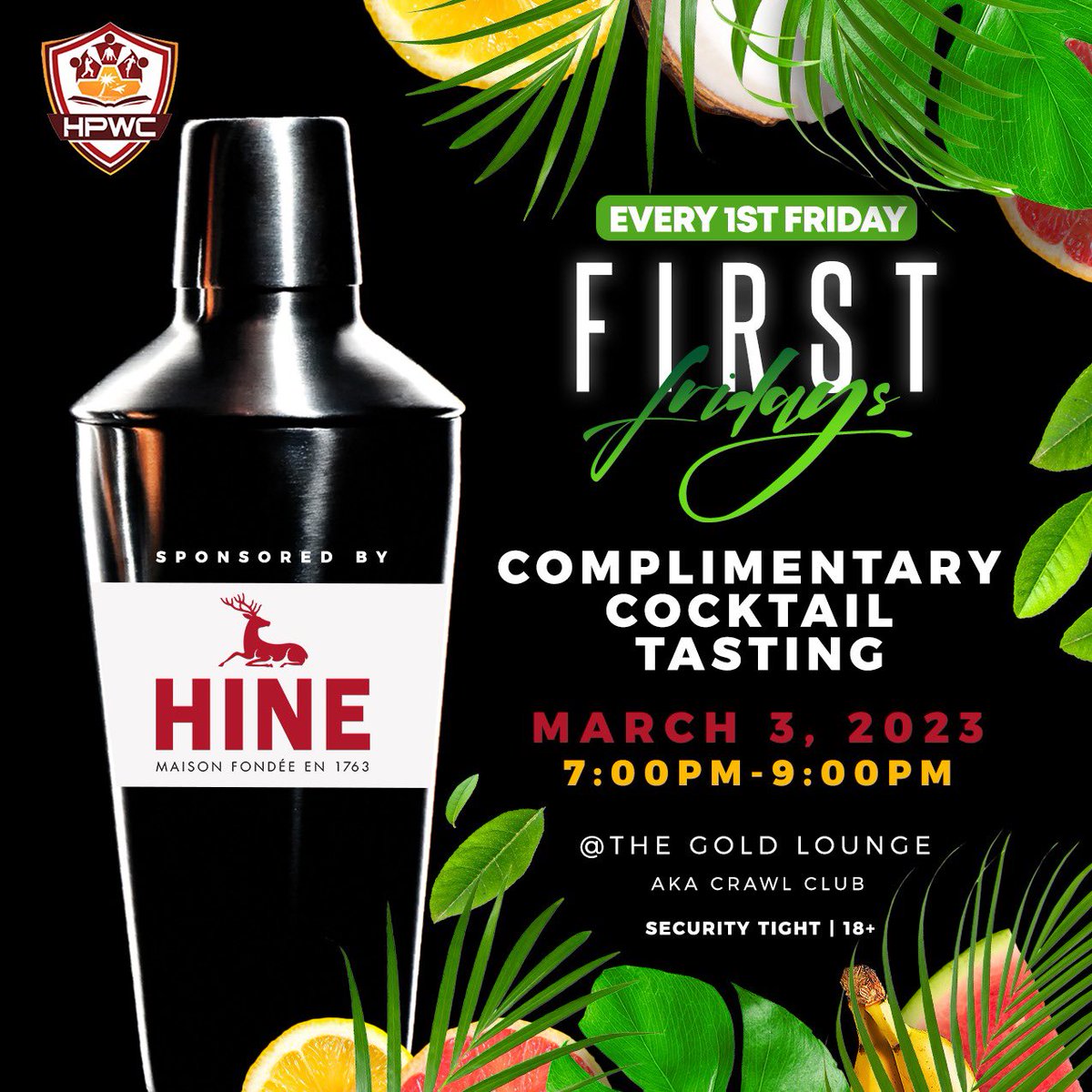 🥃 Come drink outside the box and try <a href="/HineCognacs/">Hine Cognac</a> at our complimentary tasting powered by <a href="/bllbermuda/">Burrows Lightbourn</a> between 7 and 9 PM this evening #hamiltonparishwc