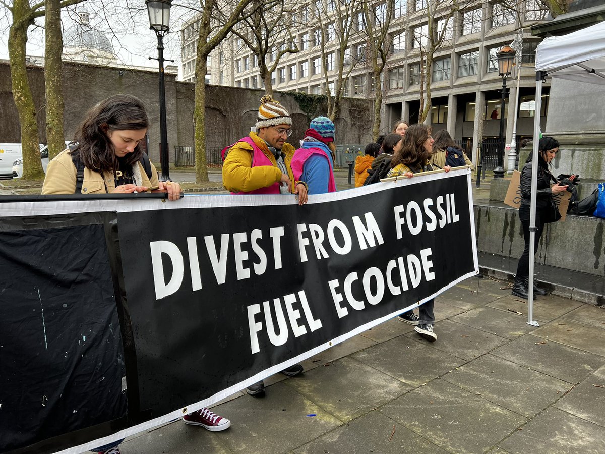 These good people are out in the rain in Dublin today, fighting for a safer, more just future for all.  

Next time, maybe come join in? We all need to make voices heard on the #ClimateCrisis