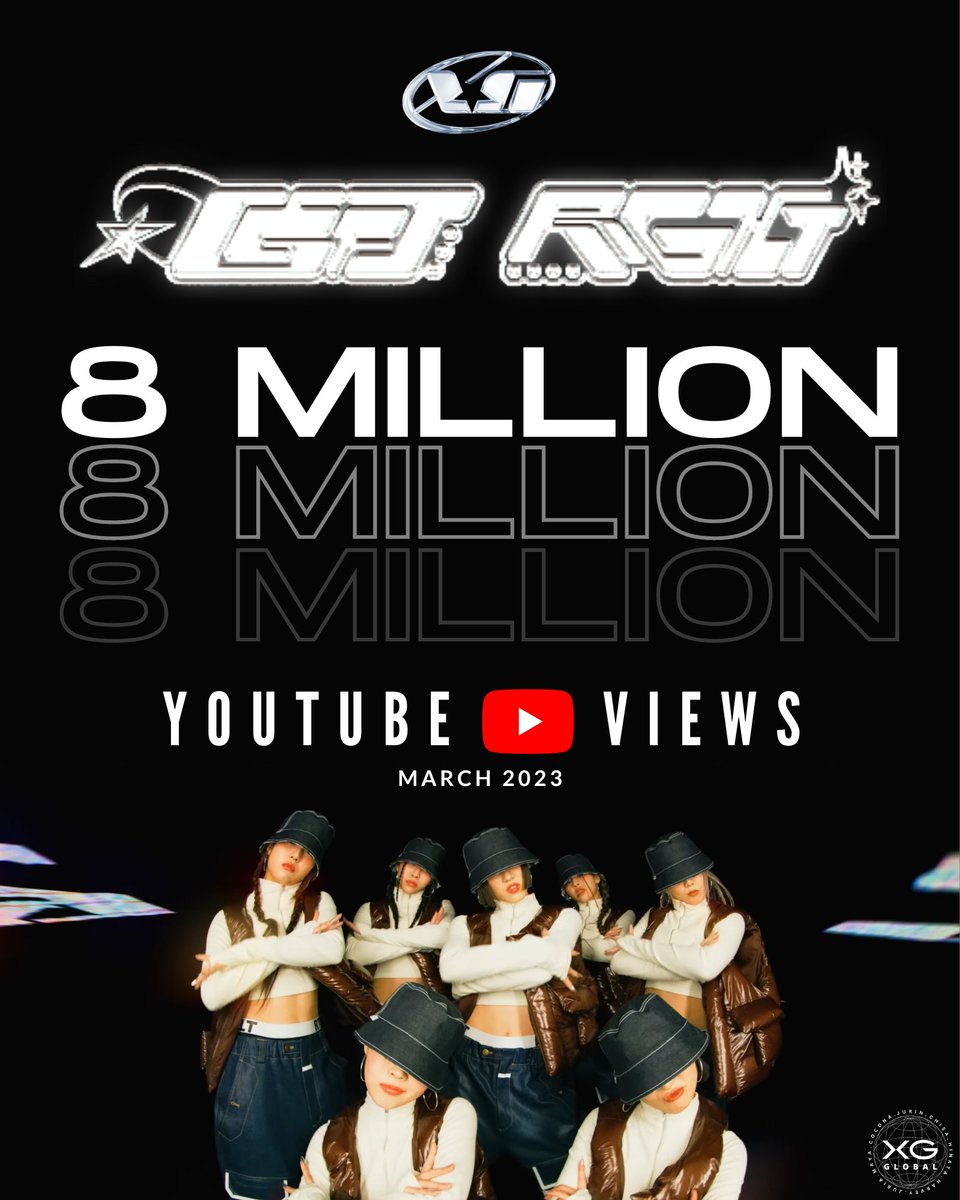 XGGlobal_'s tweet photo. [YOUTUBE] 20230303

#XG's #LEFRIGHT MV has surpassed 8M views. 🔥

🔗https://t.co/IU85AnHmTt

#XG_LEFTRIGHT
@XGOfficial_ https://t.co/HNsRLC4FFX