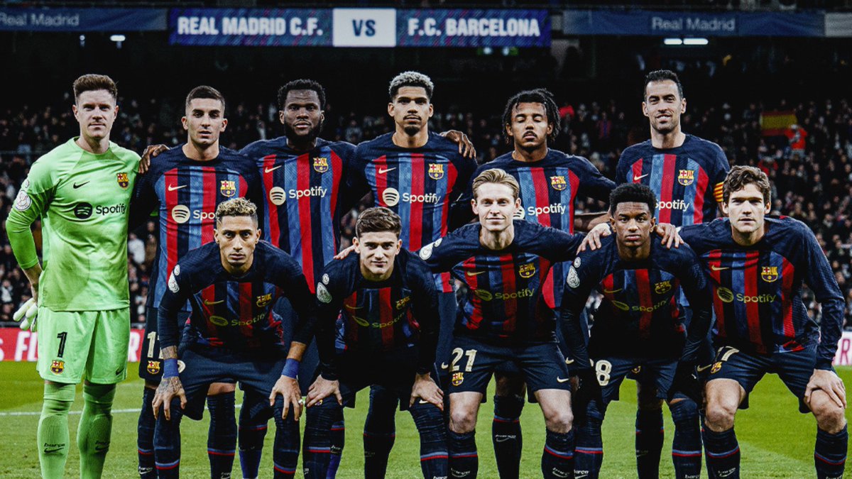 Increíble esfuerzo de todo el equipo para volver al triunfo en este partido tan importante. 

Todavía quedan 90 minutos en casa. ¡A seguir por este camino! 🦍🔵🔴

<a href="/FCBarcelona/">FC Barcelona</a> #ForçaBarça #ElClásico #CopaDelRey #Isaias40_31