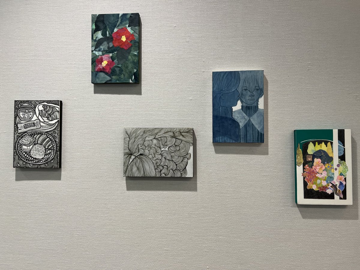 eko_lunai4's tweet photo. ITOGUCHI
UNPEL GALLERY
武蔵野美術大学日本画学科卒業生グループ展を見てきました。
#アルト・クサカベ #小俣花名 #後藤まどか #蜂須瑚々 #村上のどか
小俣花名さんの生活感あふれる家族の風景が心地良い。
#ITOGUCHI https://t.co/irQ1611Zvb