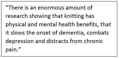 Stag_RosePPG's tweet image. Do you know the benefits of knitting and crocheting?

#knitting #knittingtherapy #crocheting #physicalhealth #mentalhealth