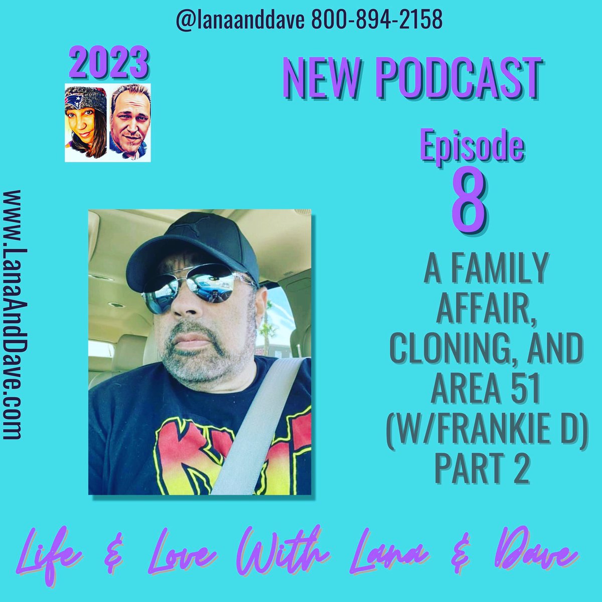 Good morning! Listen now! lanaanddave.com/1924541/123064…

#LanaAndDave #LoveAndLife #podcast #applepodcast #spotifypodcast  #amazon #iheart #broadcast #subscribe #buzzsproutpodcasts #mylegacyvoice
#voicecloning #vocapsule #audiotechnology #venuepromotion #stormarea51 #area51 #aliens