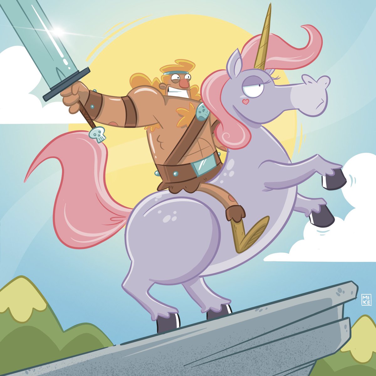 mikehartigan's tweet photo. RTing For the crowd in the opposite timezone... And adding in some past Saabar pics cos.... SAABAR!
Publishers, agents: Saabar is waiting for you to join his quest!
#kidlitart #kidlitcomics #middlegradecomics #mgcomics #saabar #saabarthemighty #comics https://t.co/8NBXRkSdcs